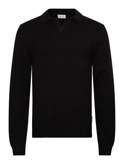 Casual Friday Cfkarl Polo Knit - Black - S