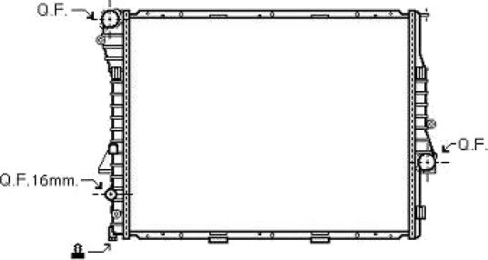 DIEDERICHS DCM1562 Radiator motorkjøling
