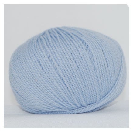 Hjertegarn Highland Fine Wool Garn 279 Babyblått Hjertegarn Highland Fine Wool Garn 279 Babyblått