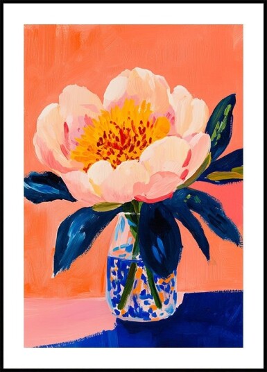 Blooming Vibrance Poster Plakat / 100x150cm
