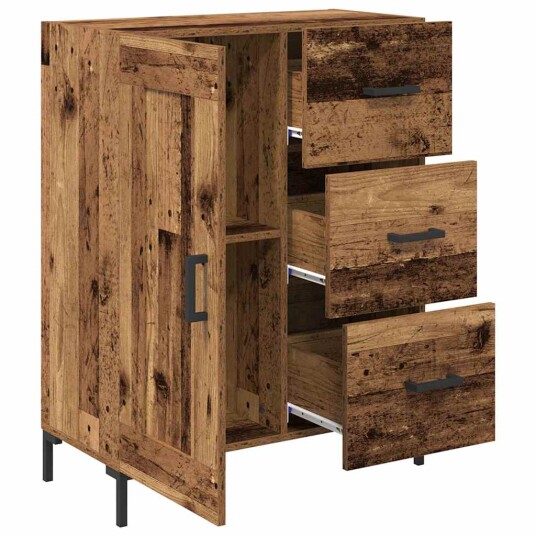 Serviesskap Gammelt tre 69.5 x 34 x 90 cm Konstruert tre