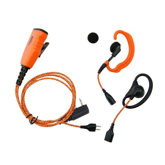 Icom PRO U610L Headset - oransje Icom PRO U610L Headset - oransje