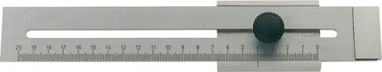 Format Strykmått 200mm Med Platt Löpare
