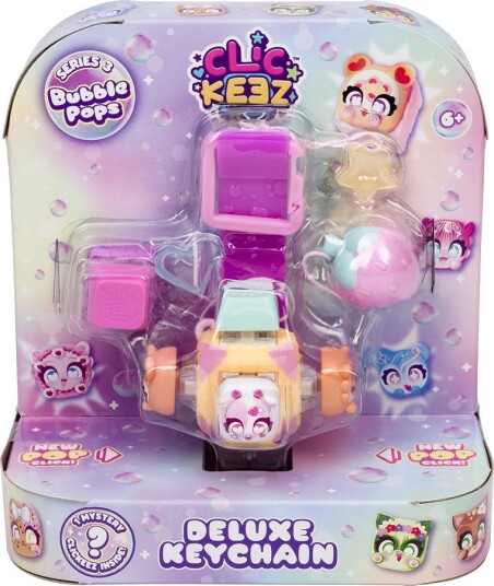 Toyrock Clickeez S3 Deluxe Keychain Multi Coloured One Size