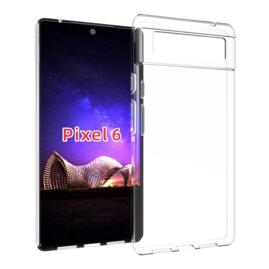 INCOVER Google Pixel 6 Fleksibelt Plastdeksel – Gjennomsiktig