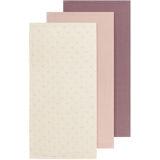 Lil"Atelier Turtledove Nostalgia Rose/Cameo Rose Nbnfergie 3-Pakning Nappies Lil