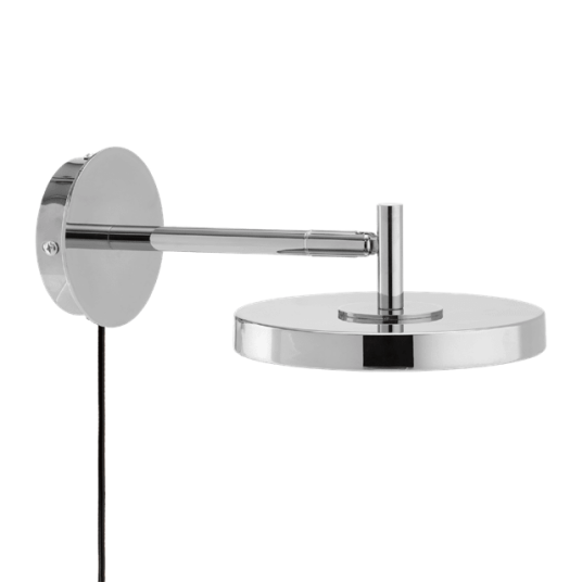 Umage Asteria Vegglampe Kort Polert Stål Umage Asteria Vegglampe Kort Polert Stål