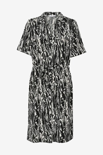Saint Tropez - Skjortekjole ValdaSZ Dress - Svart