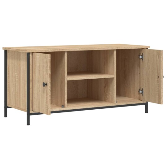 vidaXL TV-benk sonoma eik 100x40x50 cm konstruert tre vidaXL TV-benk sonoma eik 100x40x50 cm konstruert tre