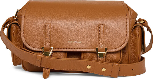 Coccinelle Campus Medium Shoulder Bag Brown ONE SIZE