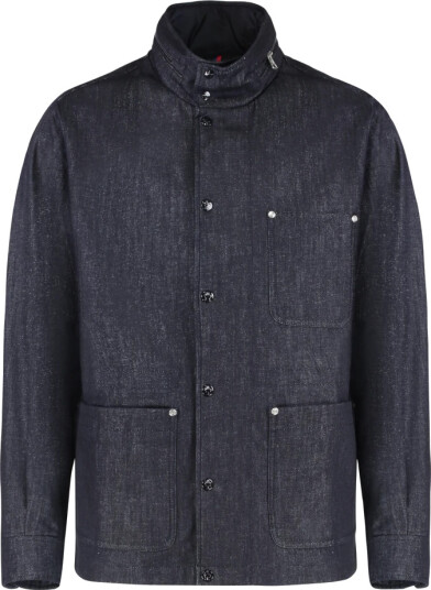 Moncler Herre Jakker Blå 2XL,