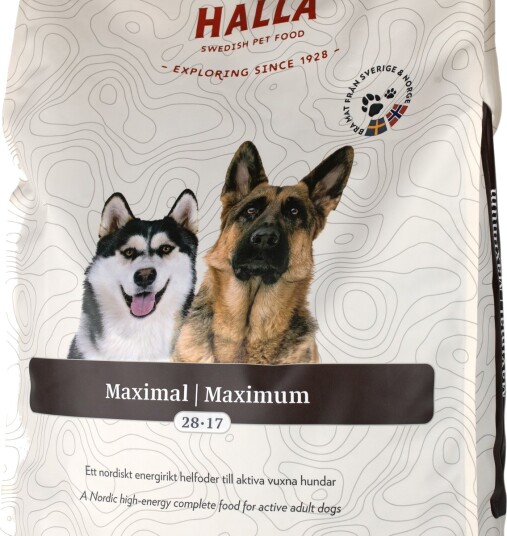 Halla Maximal Tørrfôr 9 kg