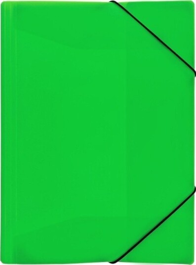 Biurfol Tegnemappe Med Strikk A4 I Pp Foil Neon
