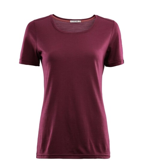 Aclima LightWool 140 T-shirt, Dame Zinfandel XS