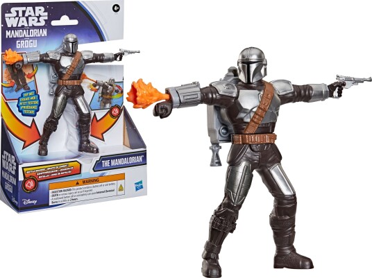 Star Wars Mandalorian Actionfigur 15 cm med Lydeffekter og Posering