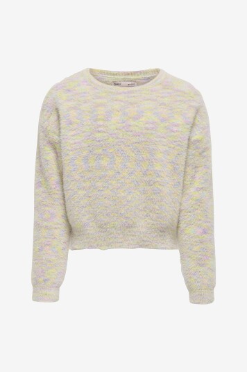 Kids Only Genser kogSuzy LS Feather Yarn Knt Rosa