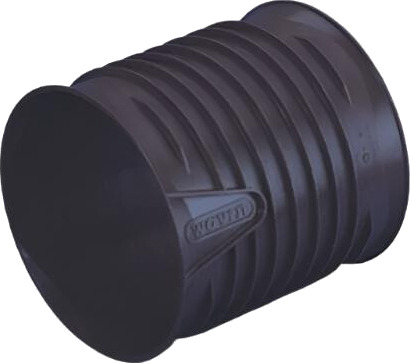 Wavin X-Stream Løpemuffe 100mm PP til dobbeltvegget rørsystem