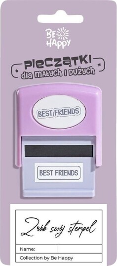 Stempel For Barn Med Påskriften Bestevenner