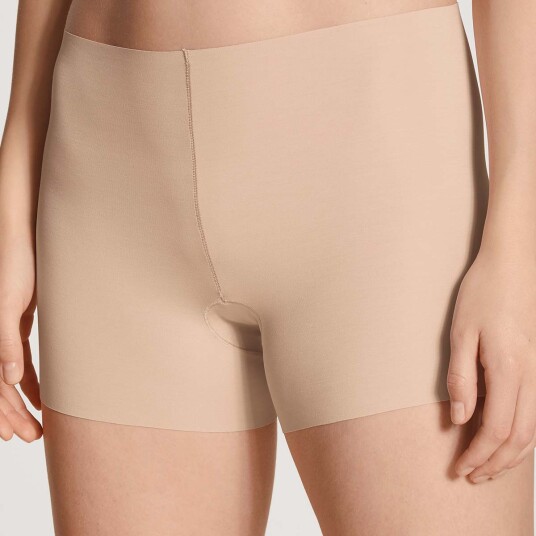 Calida Truser Natural Skin Panty Short Leg Beige Large Dame