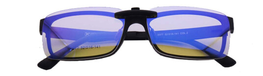 Extra Optical Clip On Blue Block Extra Optical Clip On Blue Block