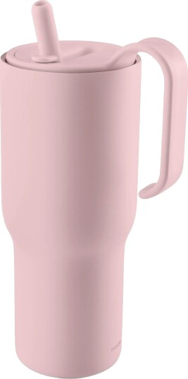 Eva Solo Sip"n"go Tumbler 0.9 L Funky Ballerina   Pink   0.9 L