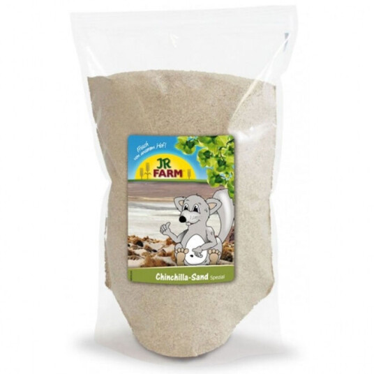 Jr Farm Badesand Chinchilla 1 kg