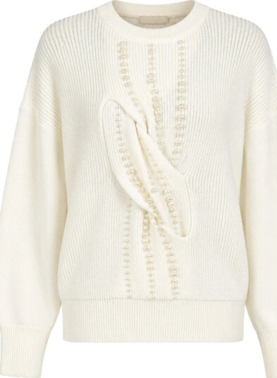 Twinset Dame Strikkevarer Hvit L, Twinset Dame Strikkevarer Hvit L,
