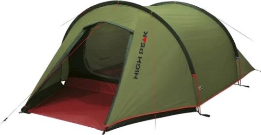 High Peak telt Kite 3 camping Hard Ramme Tunell Telt 3 personer Bakkdekke