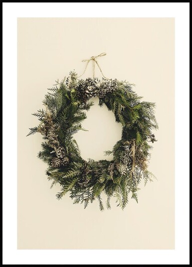 Christmas Wreath Plakat Plakat / 70x100cm