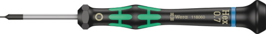 Wera Finmekanikermejsel 2054 Hex-Plus 0,7x40mm