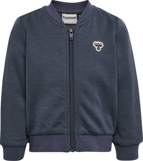 Hummel Cardigan   Ull   HmlMini Bee   Ombre Blue   Hummel   2 år (92)   Cardigan Blå Marineblå