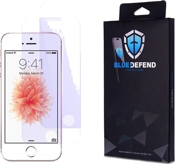 BlueDefend Anti-Blue Light Skjermbeskyttere Beskyttelsesglass iPhone SE (2020)/SE (2022) 2 stk. BlueDefend Anti-Blue Light Skjermbeskyttere Beskyttelsesglass iPhone SE (2020)/SE (2022) 2 stk.