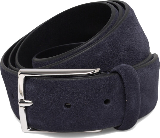 Anderson"s Classic Suede Belt Dark Brown 3,5 Navy 90 Anderson"s Classic Suede Belt Dark Brown 3,5 Navy 90
