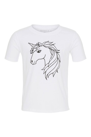 Equipage EQ Kids Creative T-shirt (barn) Hvit (92)