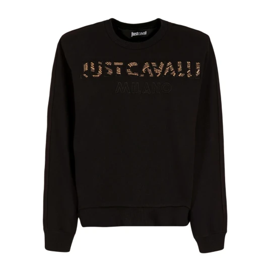 Just Cavalli Dame Gensere & Hettegensere Svart XL
