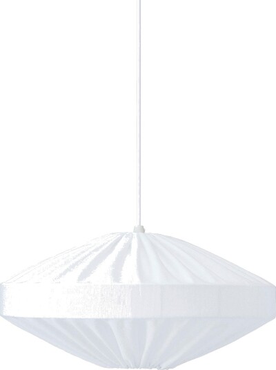 PR Home Pendellampe Edith 38 cm Hvit Takpendler
