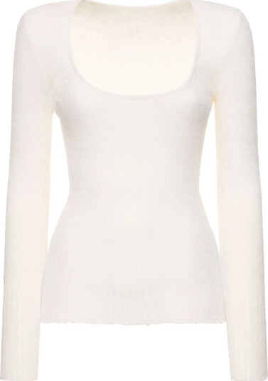 Jacquemus Dame Topper Hvit S, Jacquemus Dame Topper Hvit S,