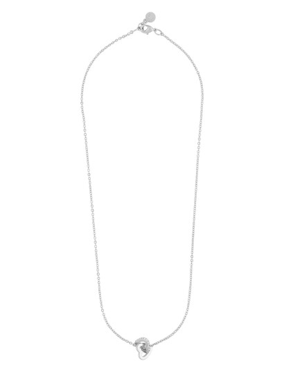 SNÖ OF SWEDEN Connected Pendant Neck Heart 42 S/Clear |Silver |One Size 42 cm