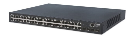 Intellinet 561334, Håndtert, L2, Gigabit Ethernet (10/100/1000), Full Tosidig