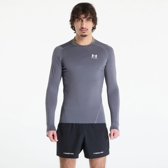 Under Armour Ua Hg Armour Comp Ls - Grey - XS Under Armour Ua Hg Armour Comp Ls - Grey - XS