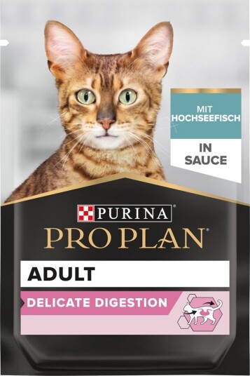 Pro Plan Våtfôr Adult Purina Cat Delicate Digestion Delicate Blandet Pakke 6 X 85 G 12 X 85 G