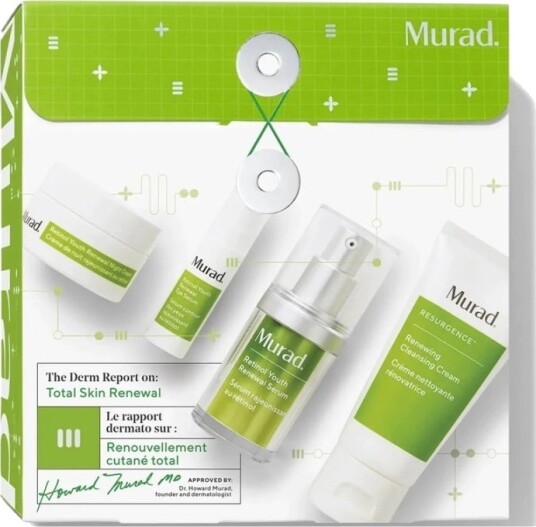 Murad Giftset Murad The Derm Report Total Skin Renewal Murad Giftset Murad The Derm Report Total Skin Renewal