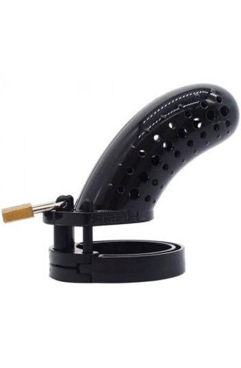 FUKR Chastity Cage Perf Black FUKR Chastity Cage Perf Black