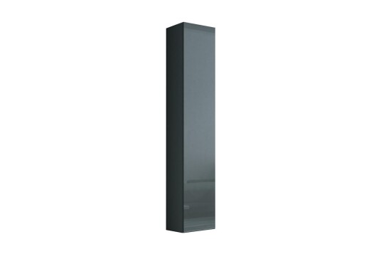 Vitrineskap Wishon 180 cm Grå