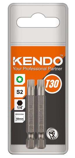 KENDO BITS T30 50MM 2 STK