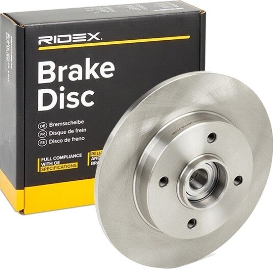 RIDEX 82B0701 Bremseskive