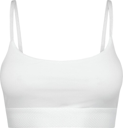 CDLP Lyocell Scoop Bralette White White M CDLP Lyocell Scoop Bralette White White M
