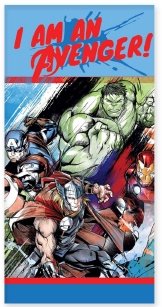 AVENGERS Håndkle 70x140 cm AVENGERS 110050 AVENGERS Håndkle 70x140 cm AVENGERS 110050