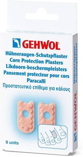 Gehwol Corn Protection Plaster Liktorn Beskyttelse 9 Stk