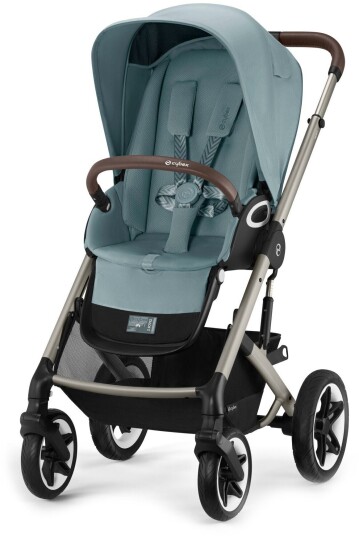 Cybex Barnevogn Talos S Lux Travelsystem Inkl. Cloud Z2 & Base Z2 Sky Blå
